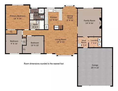 Floorplan - 13038 NE 184th Pl, Bothell, WA 98011 photo 1 of 1