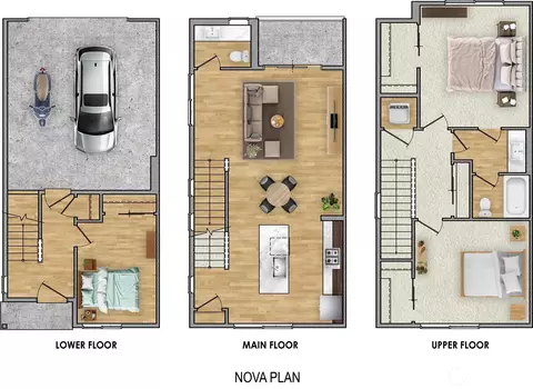 Floorplan - 222 124th St SW #C1, Everett, WA 98204 photo 1 of 1