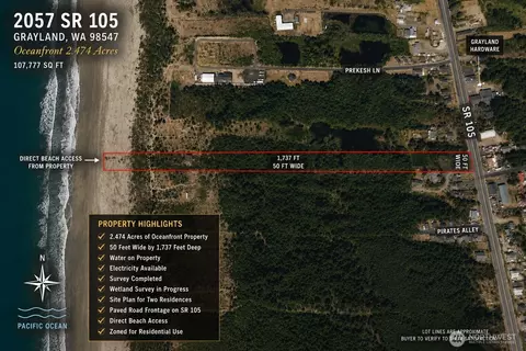 2057 Sr 105, Grayland, WA 98547