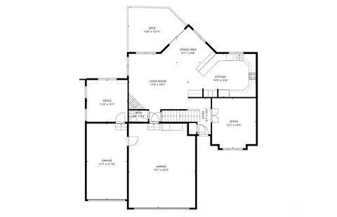 Floorplan - 9430 NE 181st Ln, Bothell, WA 98011 photo 2 of 4