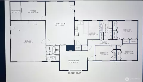 Floorplan - 45223 284th Ave SE, Enumclaw, WA 98022 photo 1 of 1