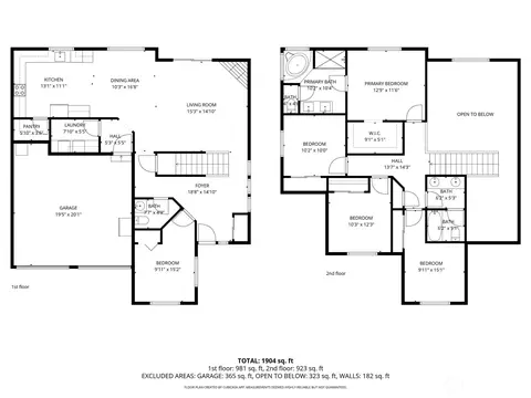 Floorplan - 7249 Radius Loop SE, Lacey, WA 98513 photo 3 of 3