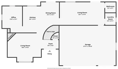 Floorplan - 20711 1st Ave E, Spanaway, WA 98387 photo 1 of 2