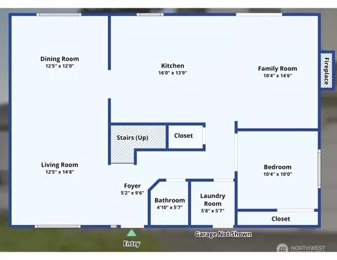Floorplan - 910 135th St SW, Everett, WA 98204 photo 1 of 2
