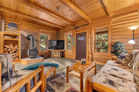 Living - 10 Sims Canyon Rd, Twisp, WA 98856 photo 3 of 4