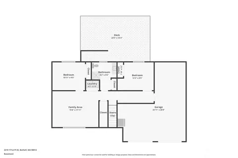 Floorplan - 2210 171st Pl SE, Bothell, WA 98012 photo 2 of 3
