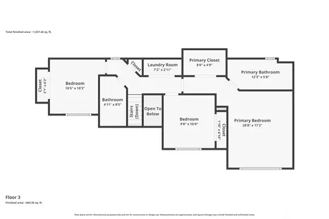 Floorplan - 3727 E St, Tacoma, WA 98404 photo 3 of 3