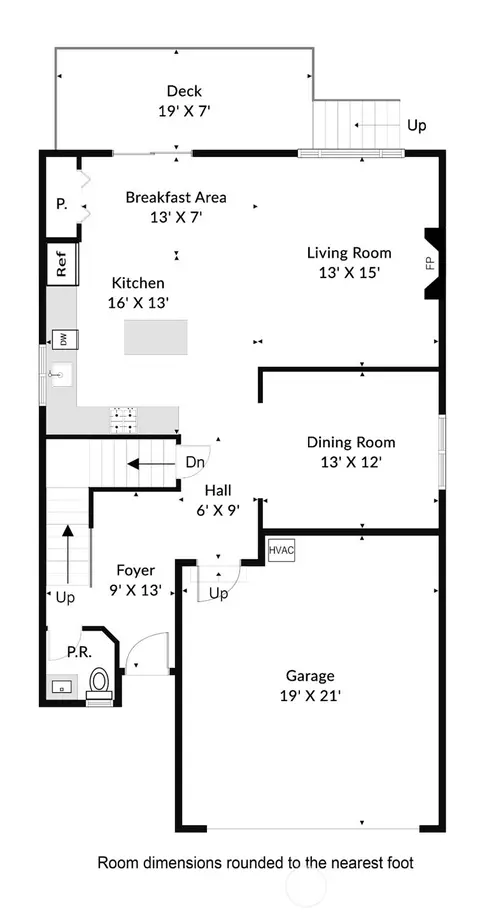 Floorplan - 22624 43rd Dr SE, Bothell, WA 98021 photo 1 of 2
