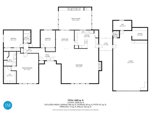 Floorplan - 921 241st Pl SW, Bothell, WA 98021 photo 1 of 1