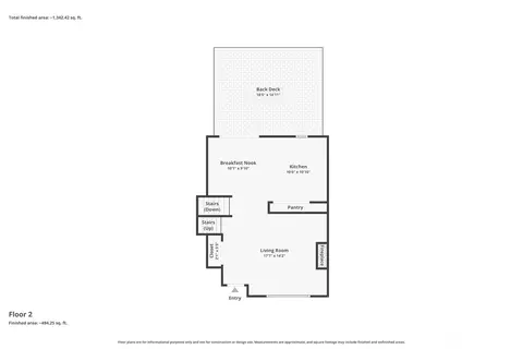 Floorplan - 10332 27th Dr SE, Everett, WA 98208 photo 3 of 4