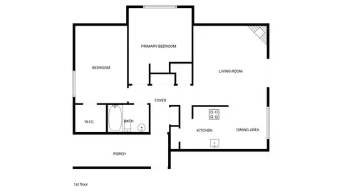 Floorplan - 14148 74th Pl NE #A, Kirkland, WA 98034 photo 1 of 1