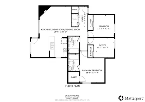 Floorplan - 12404 E Gibson Rd #H301, Everett, WA 98204 photo 1 of 1