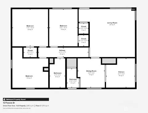 Floorplan - 12 Francis Dr, Walla Walla, WA 99362 photo 1 of 2