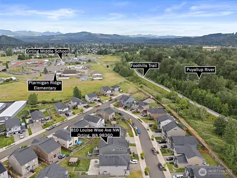 View/Area - 810 Louise Wise Ave NW, Orting, WA 98360 photo 1 of 1