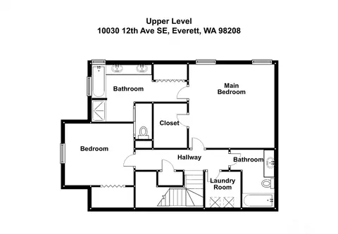 Floorplan - 10030 12th Ave SE, Everett, WA 98208 photo 2 of 3