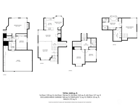 Floorplan - 10927 NE 157th St, Bothell, WA 98011 photo 1 of 1