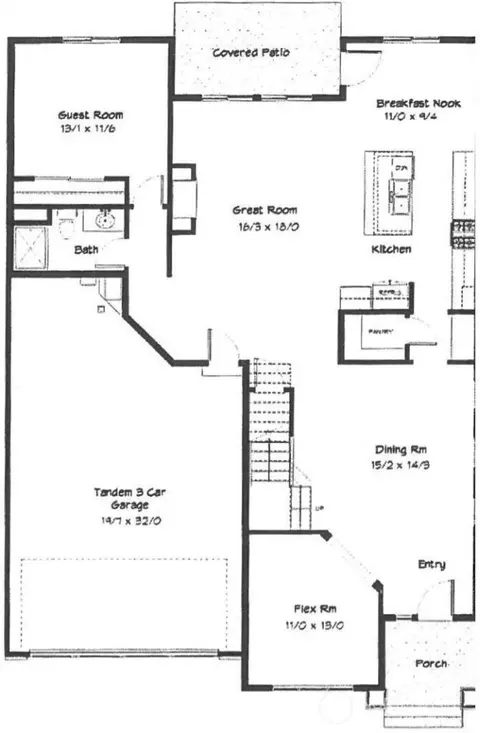Floorplan - 22313 38th Ave SE, Bothell, WA 98021 photo 1 of 2