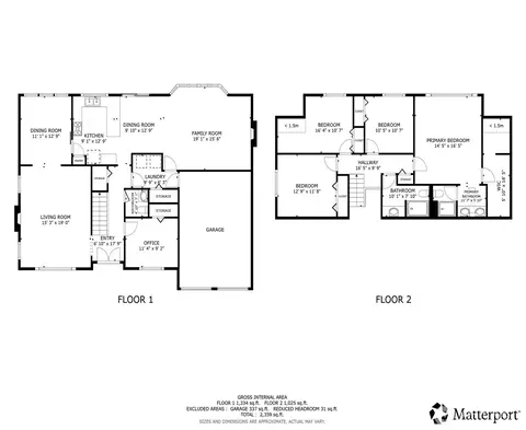Floorplan - 2325 140th Pl SE, Mill Creek, WA 98012 photo 1 of 1