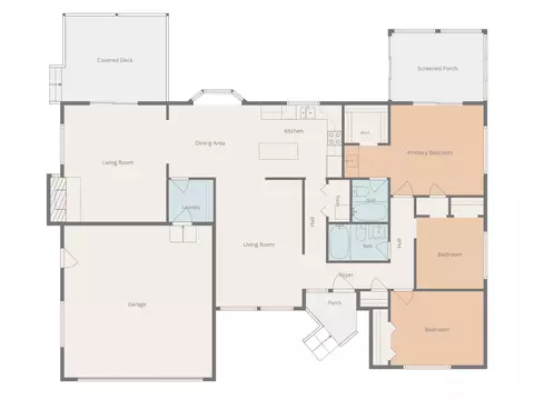 Floorplan - 15612 63rd Street Ct E, Sumner, WA 98390 photo 1 of 1