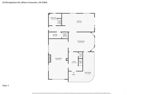 Floorplan - 53139 Appleton Rd, Milton Freewater, OR 97862 photo 1 of 2