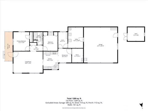 Floorplan - 1447 9th Ave, Longview, WA 98632 photo 1 of 2