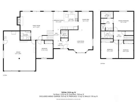 Floorplan - 8906 10th Dr SE, Everett, WA 98208 photo 3 of 3