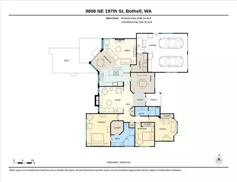 Floorplan - 9806 NE 197th St, Bothell, WA 98011 photo 1 of 2