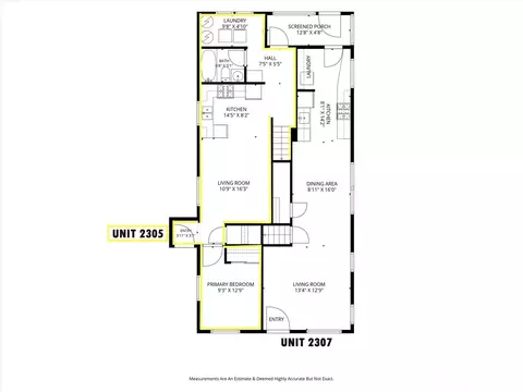 Floorplan - 2307 Rockefeller Ave, Everett, WA 98201 photo 1 of 2