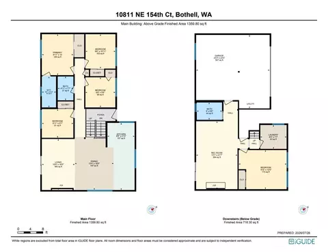 Floorplan - 10811 NE 154th Ct, Bothell, WA 98011 photo 1 of 1