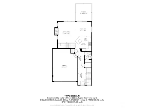 Floorplan - 18023 44th Dr SE, Bothell, WA 98012 photo 1 of 4