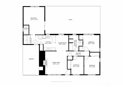 Floorplan - 16632 15th Ave SW, Seattle, WA 98166 photo 1 of 1