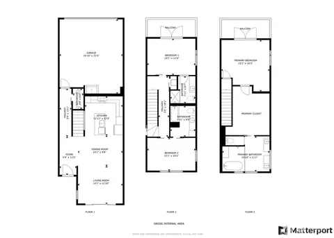 Floorplan - 10323 NE 189th St #B, Bothell, WA 98011 photo 1 of 1