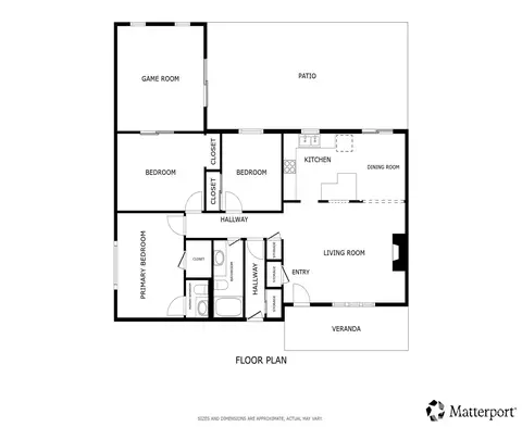 Floorplan - 4808 223rd St E, Spanaway, WA 98387 photo 1 of 1