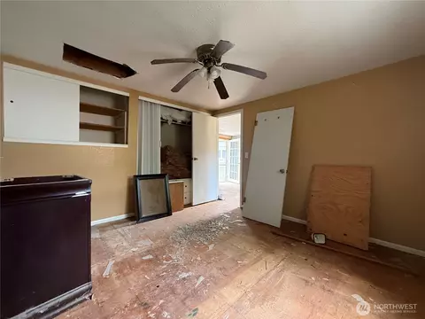 Bedroom - 603 Kansas St SW #1 & 2, Orting, WA 98360 photo 3 of 4