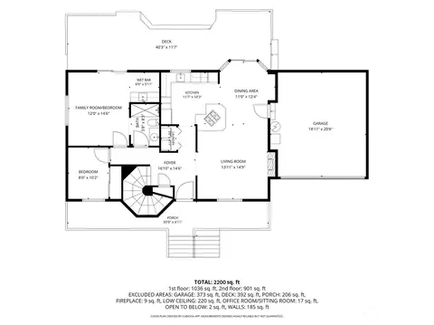 Floorplan - 412 164 Pl SE, Bothell, WA 98012 photo 1 of 3