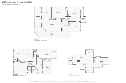 Floorplan - 2329 Rucker Ave, Everett, WA 98201 photo 1 of 1