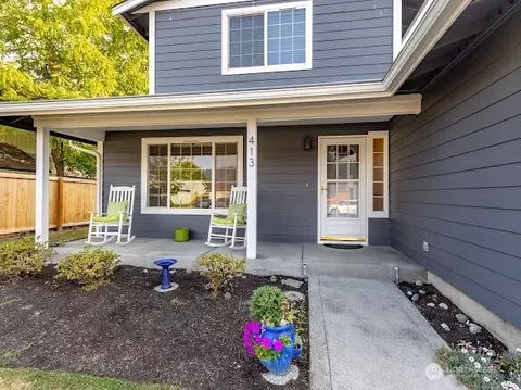 Exterior - 413 Kensington Ave NW, Orting, WA 98360 photo 4 of 9