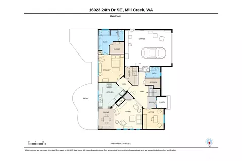 Floorplan - 16023 24th Dr SE, Mill Creek, WA 98012 photo 1 of 2