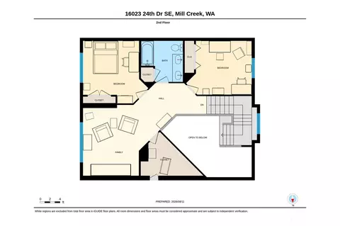 Floorplan - 16023 24th Dr SE, Mill Creek, WA 98012 photo 2 of 2