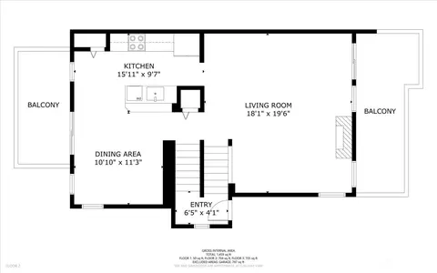 Floorplan - 16347 119th Ln NE, Bothell, WA 98011 photo 2 of 3