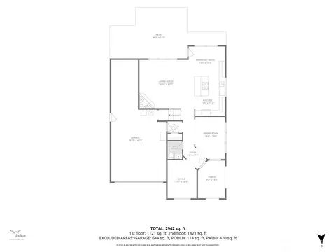 Floorplan - 714 182nd St E, Spanaway, WA 98387 photo 1 of 3