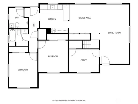 Floorplan - 2531 Monroe Ave, Everett, WA 98203 photo 2 of 3