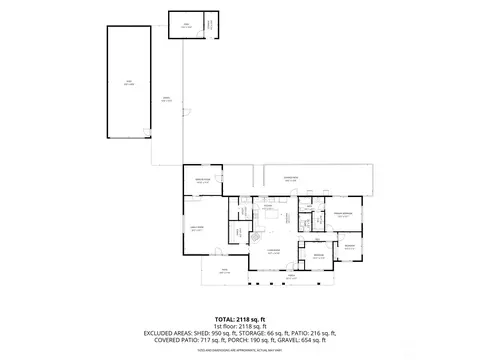 Floorplan - 20708 63rd Ave E, Spanaway, WA 98387 photo 1 of 1