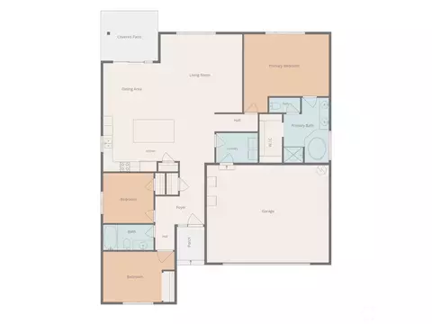 Floorplan - 357 E Bear, Mccleary, WA 98557 photo 1 of 1