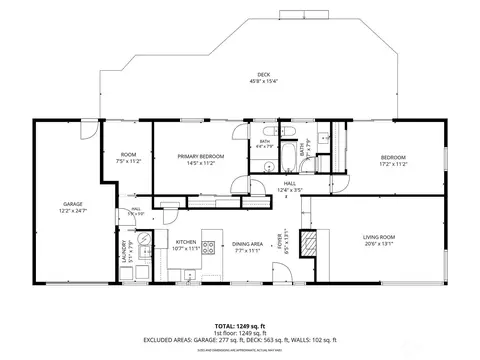 Floorplan - 105 161st St SE, Bothell, WA 98012 photo 1 of 1