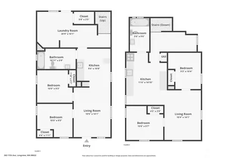 Floorplan - 265 17th Ave, Longview, WA 98632 photo 1 of 1