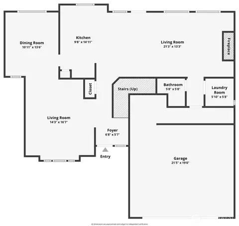 Floorplan - 5226 Narbeck Ave, Everett, WA 98203 photo 1 of 2