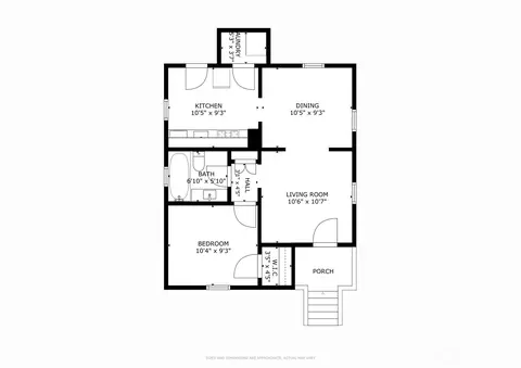 Floorplan - 2614 E John St, Seattle, WA 98112 photo 1 of 1