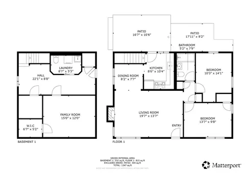 Floorplan - 3504 NE 93rd St, Seattle, WA 98115 photo 1 of 1