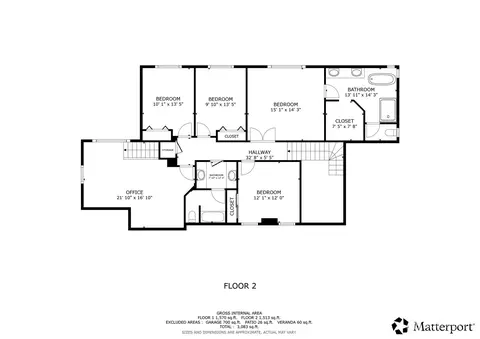 Floorplan - 15415 28th Dr SE, Mill Creek, WA 98012 photo 2 of 2